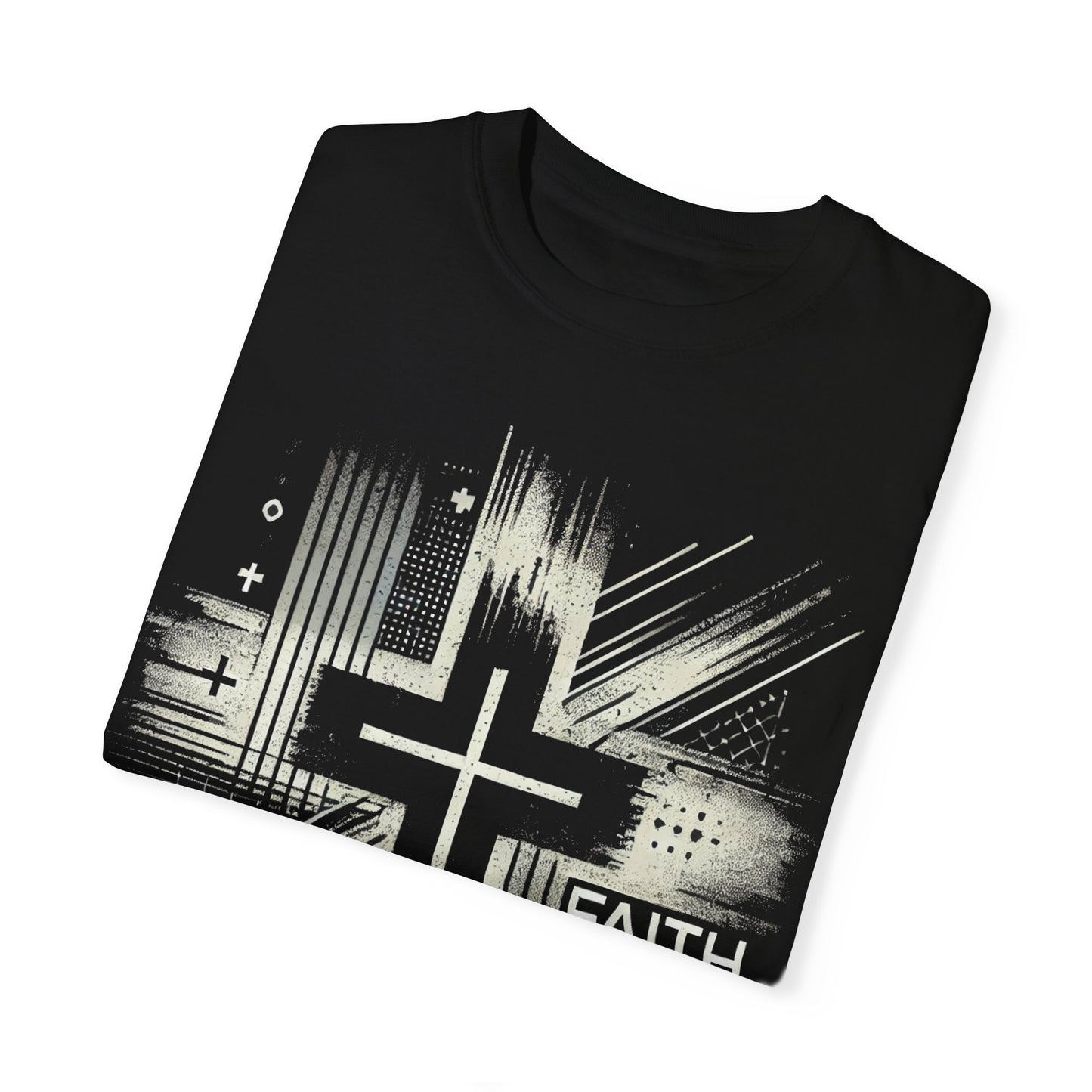 Faith Over Fear Unisex Garment-Dyed T-Shirt