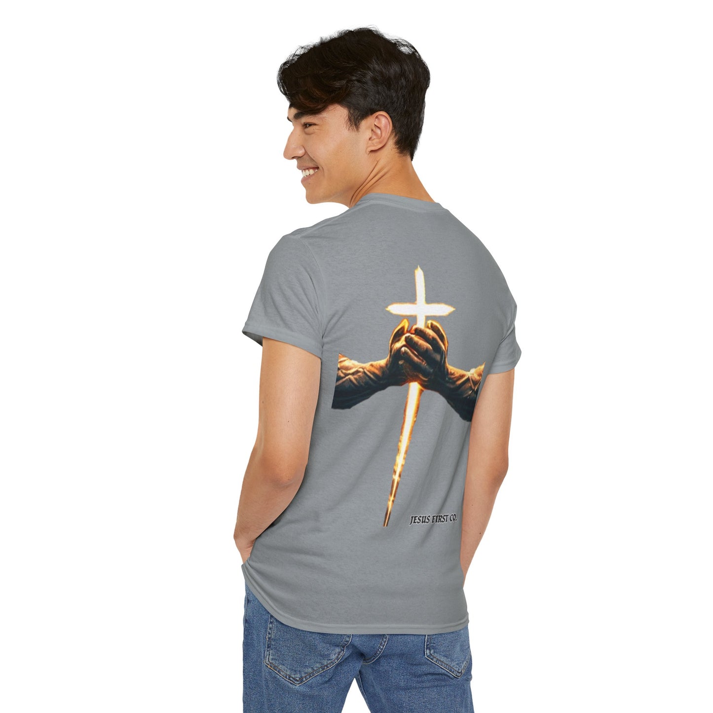 Unisex Heavy Cotton Tee - 'Do Not Be Afraid'