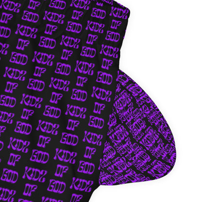 Trendy Youth Joggers in Purple - Stylish & Comfortable Activewear for Kids